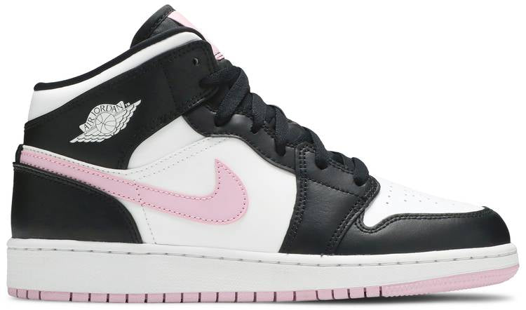 Air Jordan 1 Mid White Light Arctic Pink