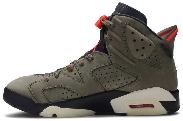 Travis Scott x Air Jordan 6 Retro Olive