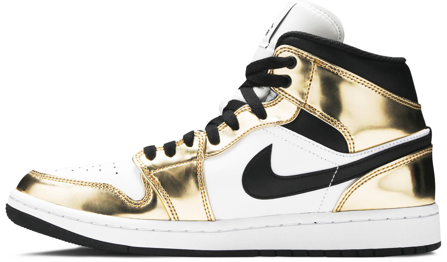 Air Jordan 1 Mid SE Metallic Gold