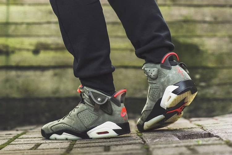 Travis Scott x Air Jordan 6 Retro Olive