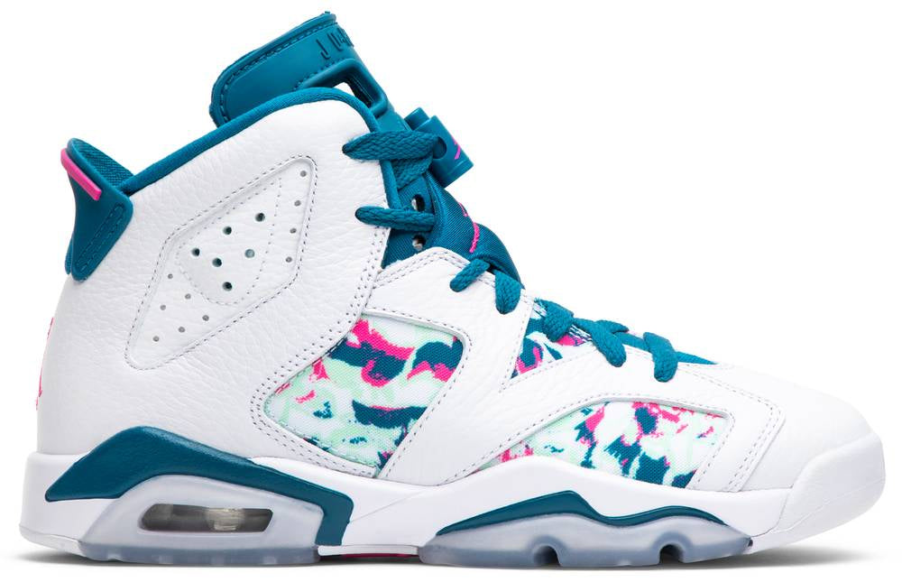 Air Jordan 6 Retro GS Green Abyss