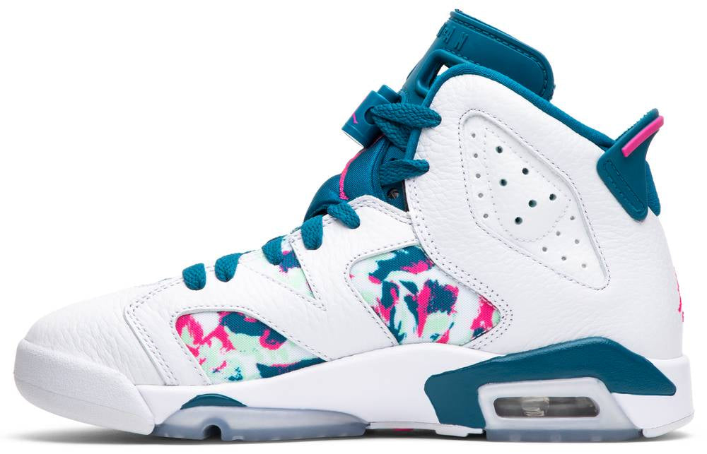 Air Jordan 6 Retro GS Green Abyss