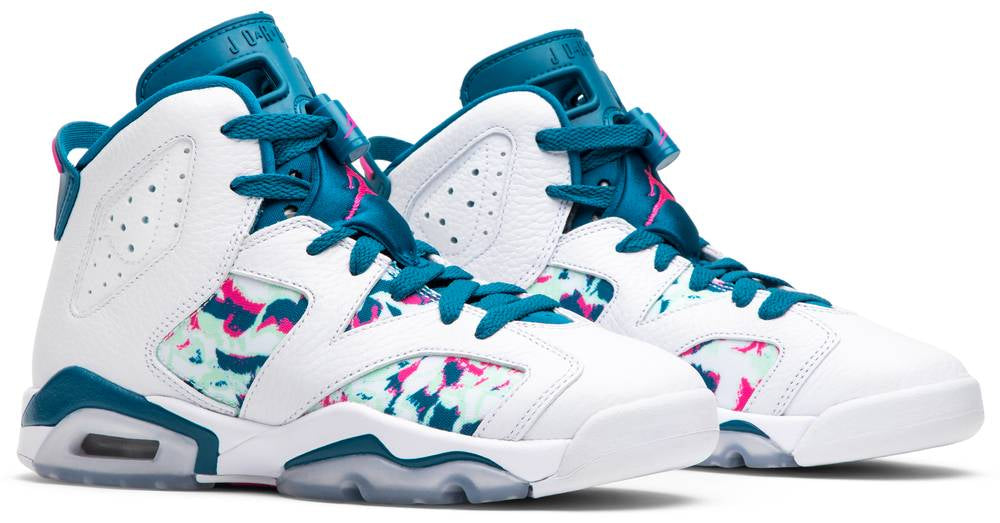 Air Jordan 6 Retro GS Green Abyss