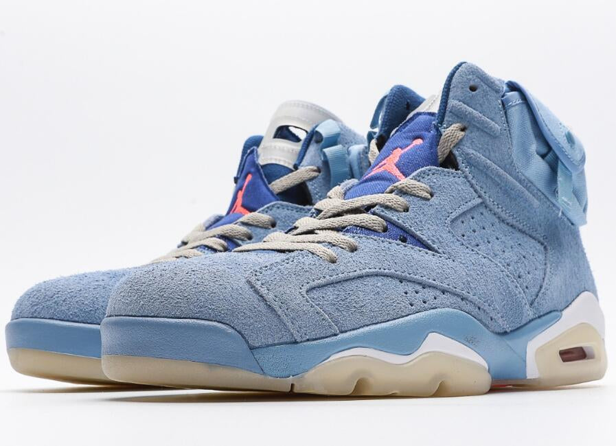 Air Jordan 6 North Carolina Blue