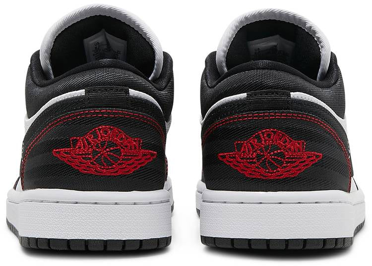 Wmns Air Jordan 1 Low SE Utility White Black Red