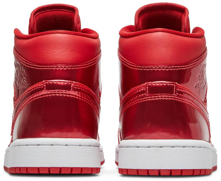 Wmns Air Jordan 1 Mid SE University Red Pomegranate