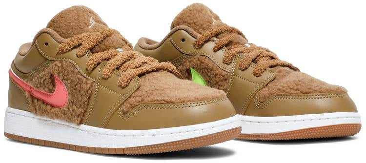 Air Jordan 1 Low Utility GS Teddy Bear