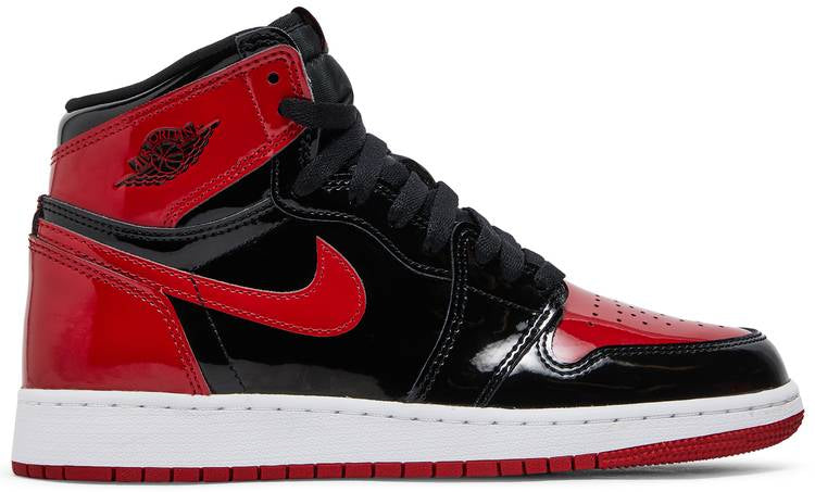 Air Jordan 1 Retro High OG GS Patent Bred