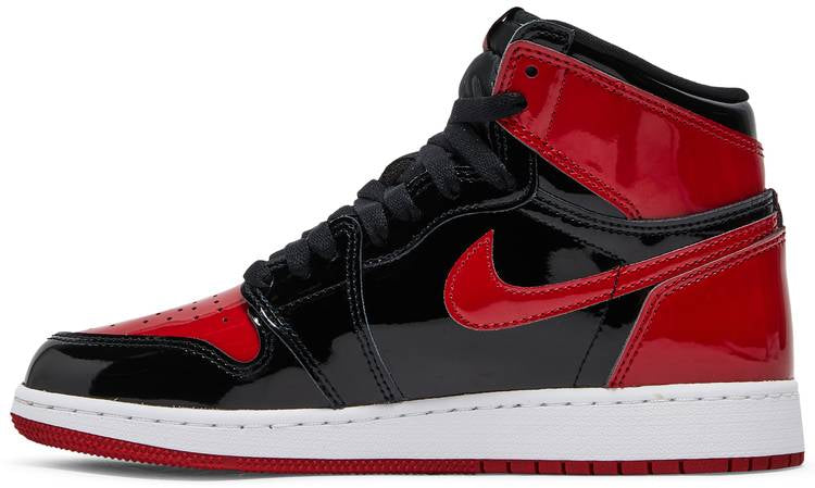 Air Jordan 1 Retro High OG GS Patent Bred