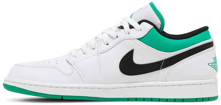 Air Jordan 1 Low White Lucky Green