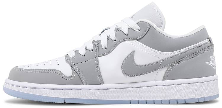 Air Jordan 1 Low White Wolf Grey