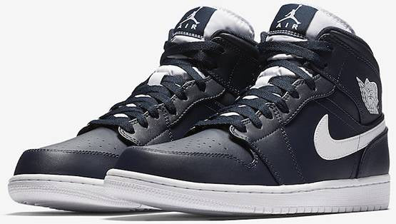 Air Jordan 1 Retro Mid Obsidian