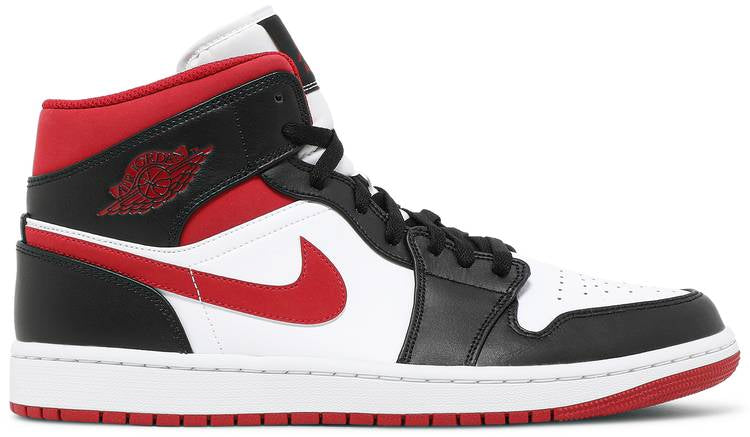 Air Jordan 1 Mid Black Gym Red